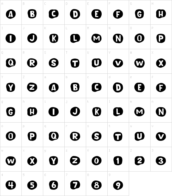Unround font