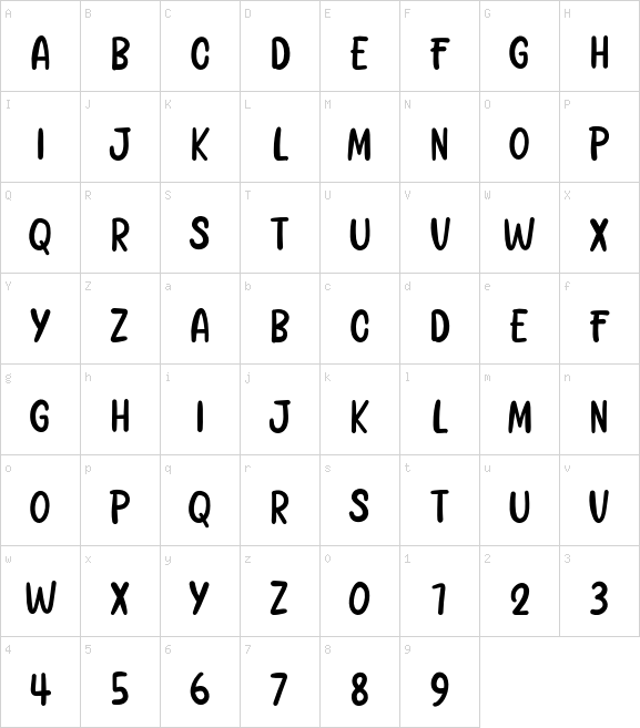 Whoduck font
