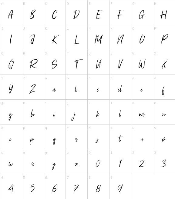 Young Robust font