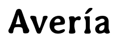 Avería font