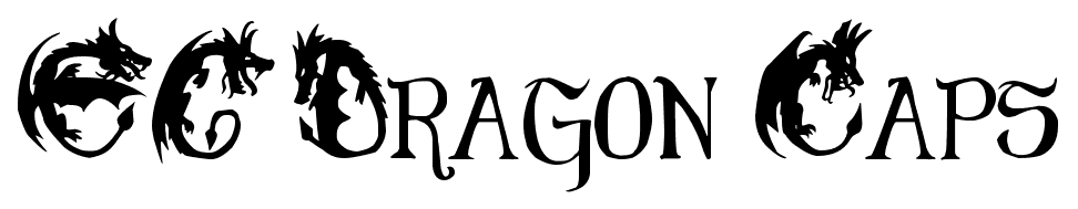 EG Dragon Caps font