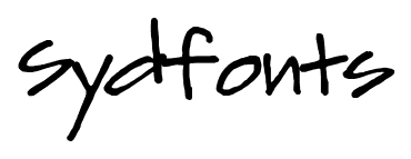 Sydfonts font