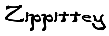 Zippittey font