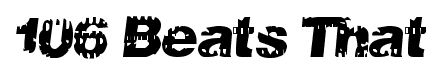 106 Beats That font