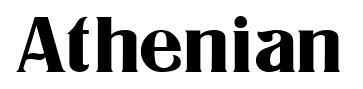 Athenian font