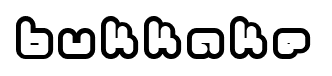 Bukkake font