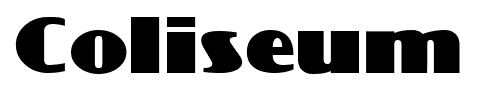 Coliseum font