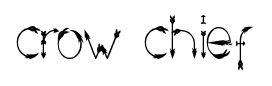 crow chief font