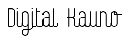 Digital Kauno font