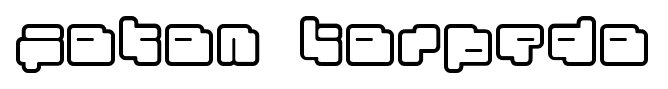 Foton Torpedo font
