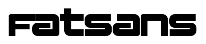 Fatsans font