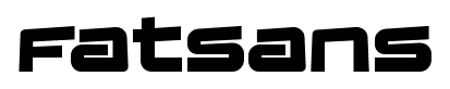 Fatsans font