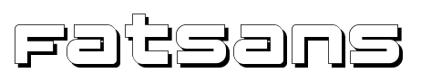 Fatsans font