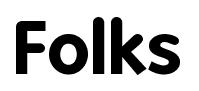 Folks font