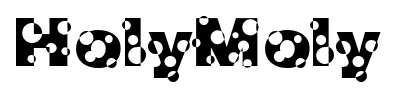 HolyMoly font