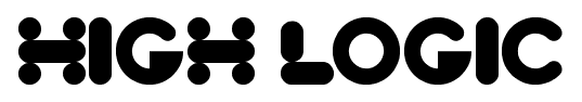 high logic font