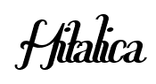 Hitalica font