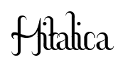 Hitalica font