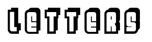 Letters font