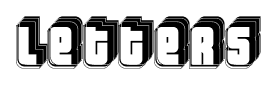 Letters font