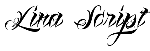 Lina Script font