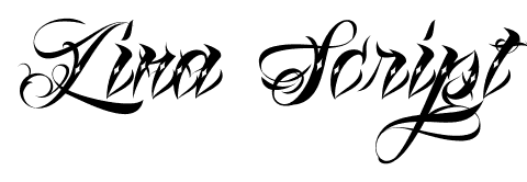 Lina Script font