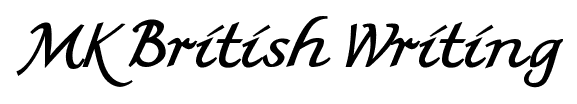 MK British Writing font