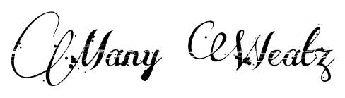 Many Weatz font