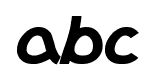 abc font