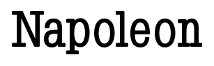 Napoleon font