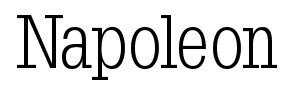 Napoleon font