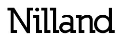 Nilland font
