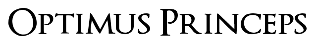 Optimus Princeps font