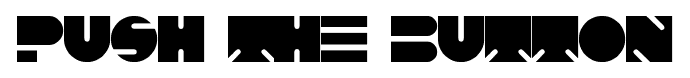 push the button font