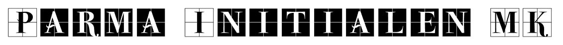 Parma Initialen MK font