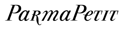 ParmaPetit font