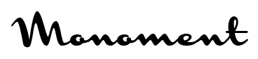 Monoment font