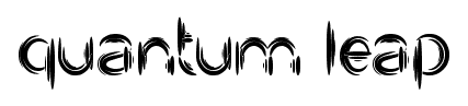 quantum leap font