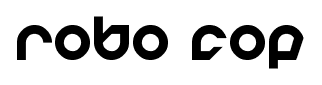 robo cop font