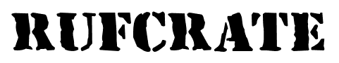 RUFCRATE font