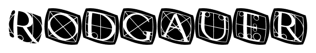 Rodgauer font