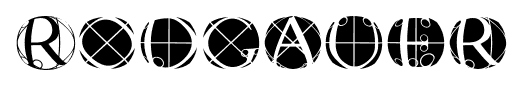 Rodgauer font