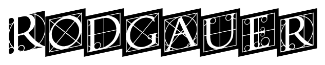 Rodgauer font