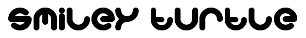 smiley turtle font