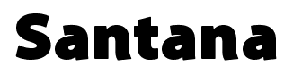 Santana font