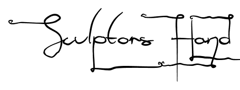 Sculptors Hand font