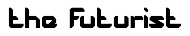 the futurist font