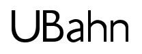 UBahn font
