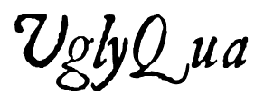 UglyQua font