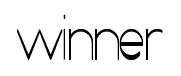 winner font